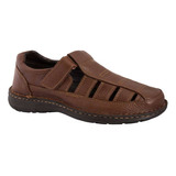 Huarache Hombre Casual Tejido Piel Marca Kafe Modelo 219