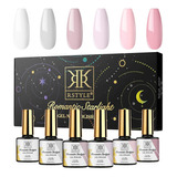 Clavo Gel Set Limpieza De Uv Kit Esmalte De Uñas Gel 6...