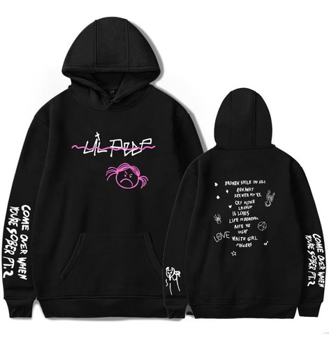 Lil Peep Sudadera Con Capucha Moda Para Hombre