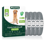 Paquete De 4 Collares Antipulgas Para Perros, Tratamiento Co
