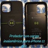 Protector Con Cargador Inalámbrico Para iPhone 11 Pro Mophie