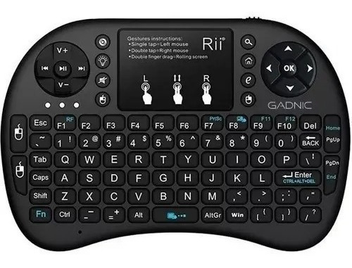 Mini Teclado Control Remoto Smart Tv Air Mouse Tv Android