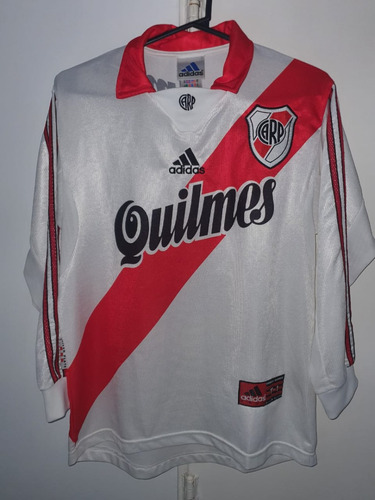 Camiseta River Plate adidas 1999 Titular Mangas Largas #8