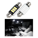 Set 10 Focos Led Luz Interior Placa Ft 36 Mm Canbus Potentes