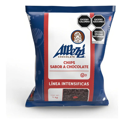 Chips Sabor Chocolate Semiamargo Alpezzi 1kg | MercadoLibre