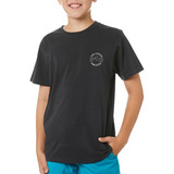 Remera Niño Rusty Psiche Palms Tee Jr Mc Algodon Pre