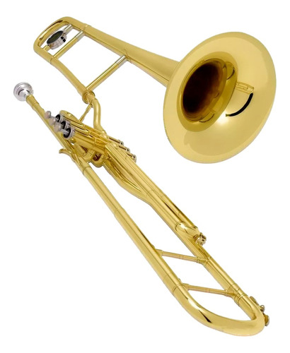 Trombon Embolos Silvertone Sltb003 Do Combinado Con Estuche