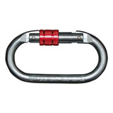 Mosqueton Carabinero 18mm Doble Traba Seguridad Eslingar Color Aluminio