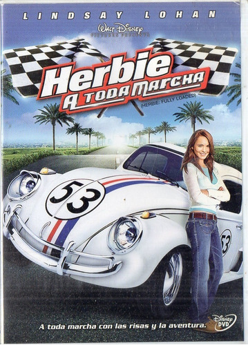 Herbie A Toda Marcha Lindsay Lohan Disney - Dvd
