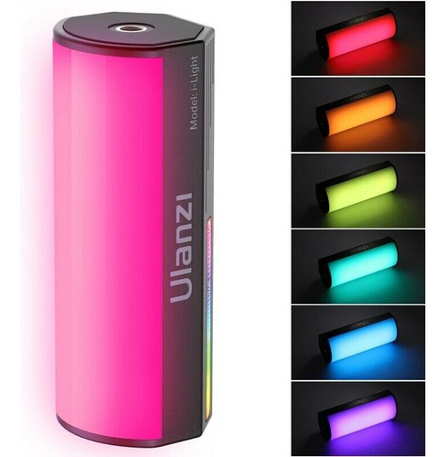 Luz Led Ulanzi I Light  Rgb Bicolor Magnético Bateria Interna Tubo De Luz Magnetico