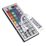 Control Remoto Rgb Tira De Led 44 Botones Controlador Slim