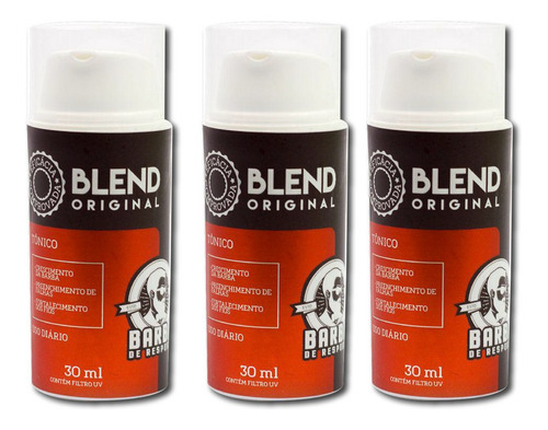 Blend Original Barba De Respeito 30 Ml 3 Und