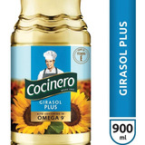 Aceite De Girasol Plus Cocinero Omega 9 Vitamina E 900ml