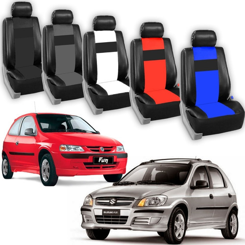 Fundas Cubre Asientos Auto Cuero Ecológico Para Suzuki Fun.