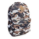 Mochila Urbana Reforzada Camuflado Rbc Liquidacion 5051