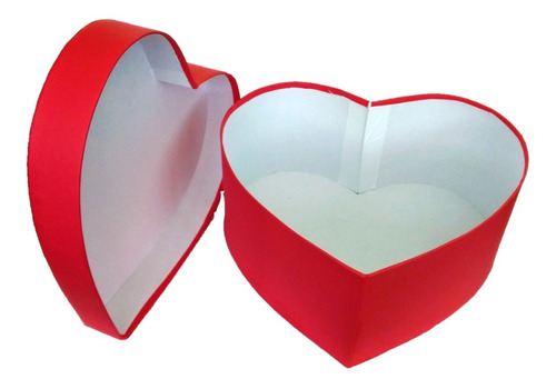 Caja Decorativa Corazón De Cartón Para Regalo 23x25,5x10 Cm 