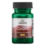 Coq10 Swanson 100mg/50softgels (coenzima Q10) Sabor Underflavored