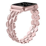 Malla Para Apple Watch 38/40mm Moolia Pink Gold