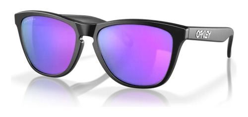 Óculos Oakley Frogskins Matte Black Prizm Violet Oakley