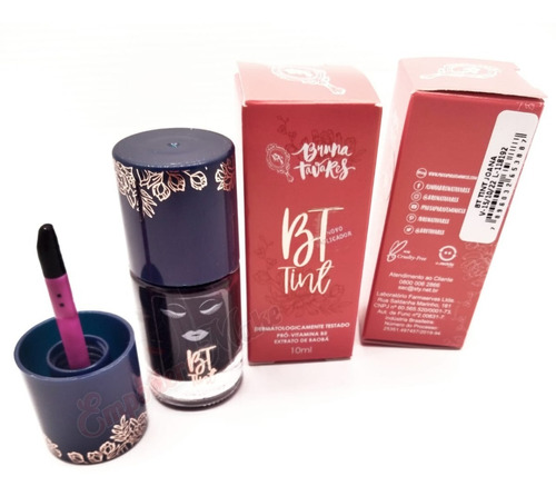 Batom Lip Tint Matte  Bt Tint  2 Unid - Bruna Tavares 