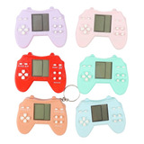 Mini Game Player Consola Retro Tetris Con Llavero Colgante