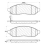 Pastillas De Freno Delanteros Nissan Pathfinder R51 Xterra Nissan Pathfinder