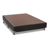 Cama Box Base Casal Courino Preto (138x30)ortobom