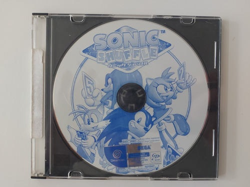 Sonic Shuffle Japonês Dreamcast Apenas Cd Pronta Entrega +nf