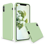 Funda Para iPhone XS/x, Verde/silicona/resistente/delgada
