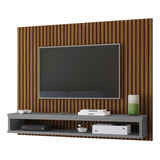 Painel Simples Sala Quarto Pequeno Tv Até 50 Polegadas Luxo