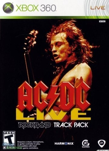 Rock Band Acdc Track Pack Xbox 360 Nuevo