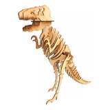 Dinosaurio T Rex Para Armar Juguete Didáctico (kit En Bolsa)