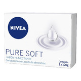 Nivea Pure Soft Jabón De Tocador  100g