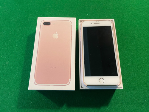 iPhone 7 Plus 128 Gb Ouro Rosa Em Estado De Novo.