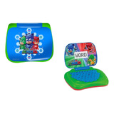 Laptop De Atividades Infantil Bilíngue Pjmasks Candide 1733