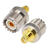 Conector Adaptador Sma-f A Uhf Pl-259 Hembra Para Uv82 ,uv5r