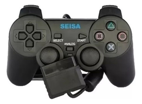 Joystick Compatible Ps1 Ps2 Playstation 2 Cable Alta Calidad