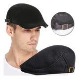 Boina Sombrero Visera Masculino Estilo Clásica Ajustable