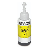 Tintas Epson T664 Amarillo L355 L365 L380 L395 664 Original