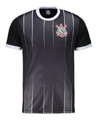 Camisa Corinthians Layer Spr Preta Original