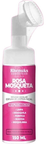  Espuma De Limpeza Facial Rosa Mosqueta 150ml - Rhenuks