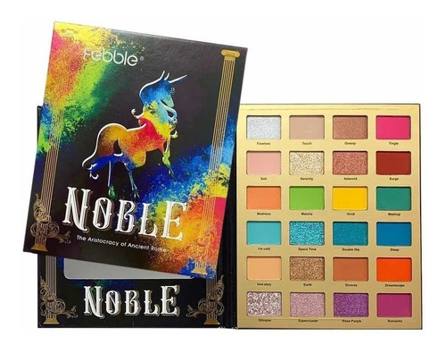 Paleta De Sombras Noble X 24 Tonos - g a $1438