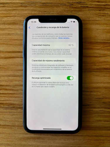 iPhone 11 128 Gb 82% Batería Con Parlante Y Cargador Philips