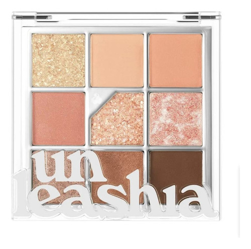 Unleashia] Glitterpedia Eye Palette N3. All Of Coralpink