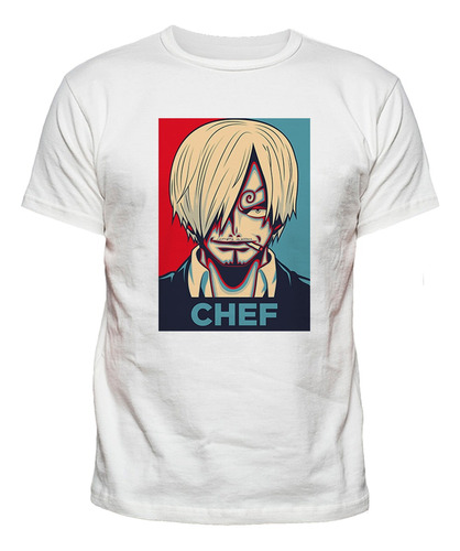 Playera El Chef Pirata Anime Divertida Mod.081