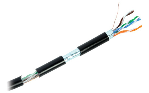 Cable Ftp Cat5 Blindado 100%cobre Exterior Por Mts Linkedpro