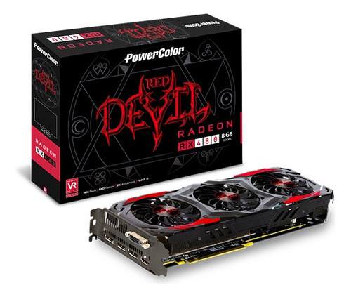 Tarjeta De Video Powercolor Red Devil Rx 480 8gb Gddr5 +caja