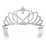 Diademas - Yzhstone Corona Tiaras Niñas Cumpleaños Princesa