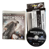 Watch Dogs Ps3 Versión Japón Juego Completo Idioma Inglés