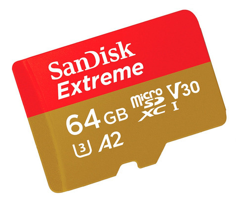 Cartão Micro Sd Sdxc Sandisk Extreme 64gb